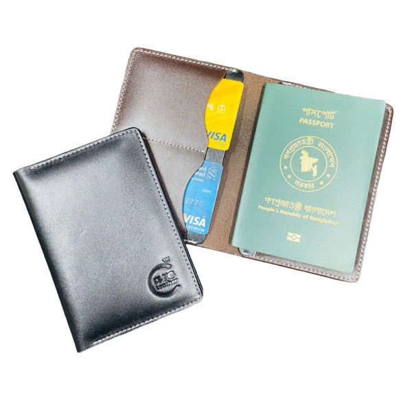 N Care Leather Passport Cover
